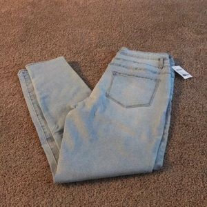 Light wash jeans